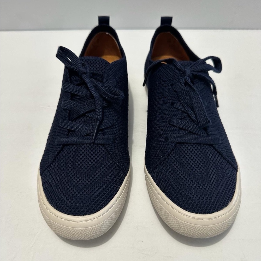 Zodiac Penny Knit Casual Lace Up Shoes Sneakers Navy Blue Women's Size 8m - Picture 2 of 7
